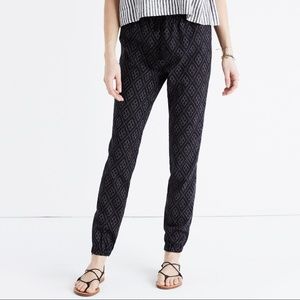 Madewell XXS Shorewalk Joggers in Painted Diamonds